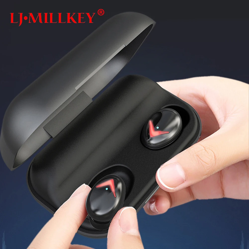 

Mini TWS Earphones Wireless Headphones Bluetooth 5.0 with Microphone HiFi Stereo Wireless Earpiece Waterproof Noise Cancel YZ281