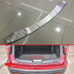 Для Ford Explorer 2016 2017 из нержавеющей стали заднего бампера защитное стекло подоконник наружные стволы декоративная пластина педаль