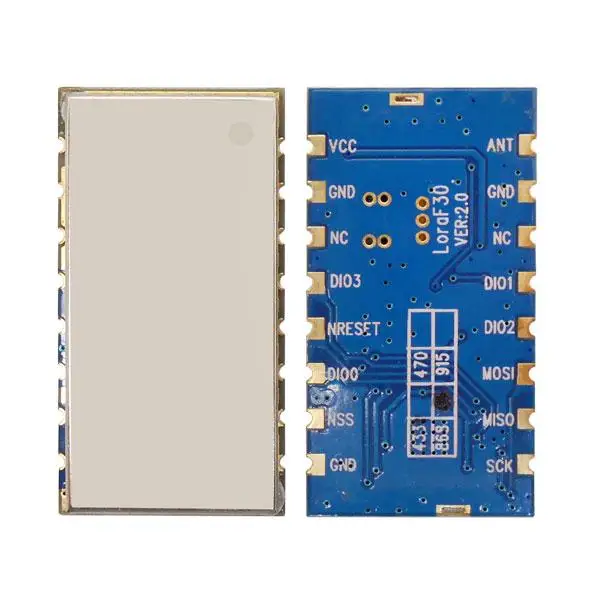 Резиновая антенна Lora1276F30 + 20 шт. 868 МГц демо код Arduino от 6 до 8 км МГц/915