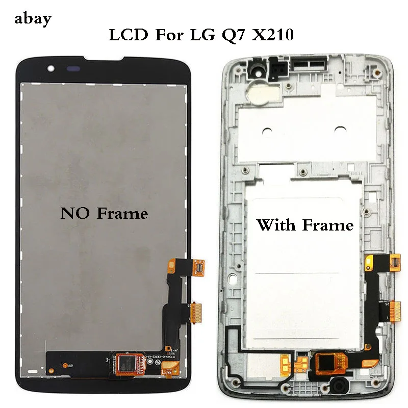 

5.0" 854x480 IPS Display For LG Q7 X210 LCD with Touch Screen X210DS X210 LCD Digitizer Assembly Pantalla Replacement Parts