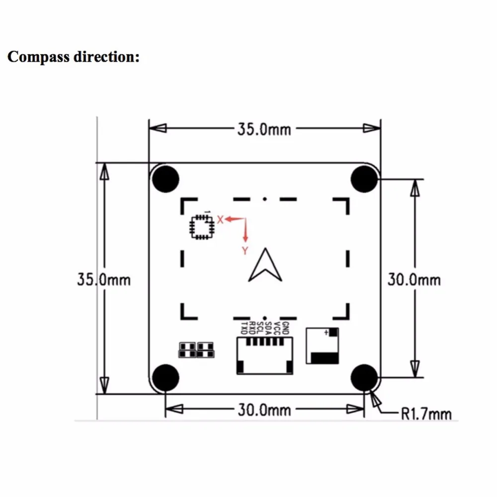 Beitian BN-800 gps модуль поддержка gps ГЛОНАСС BeiDou для Pixhawk APM Контроллер полета RCmall FZ2919