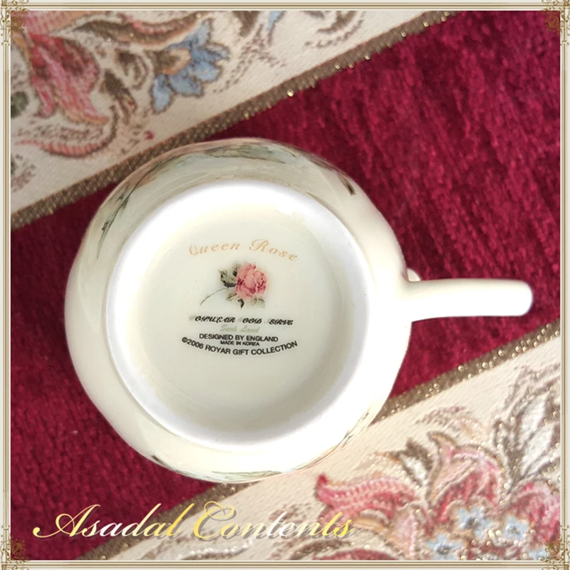 Чашки Queen Of South Korea Rose керамические чашки кружка для влюбленных простые
