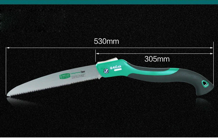 LAOA походная Складная пила, переносные секаторы, садовый секатор, 10 дюймов, триммеры для деревьев, инструмент для кемпинга, деревообрабатывающая пила, деревья