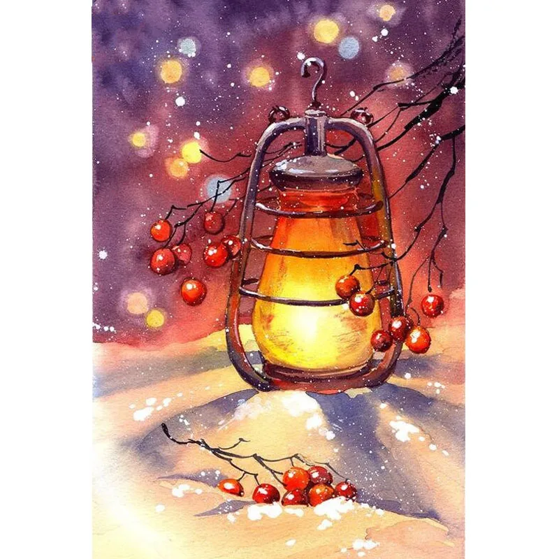 фонарик акварелью. зимний фонарь. зимний парк рисунок. урок изо новогодний фонарик. новогодние рисунки пастелью.