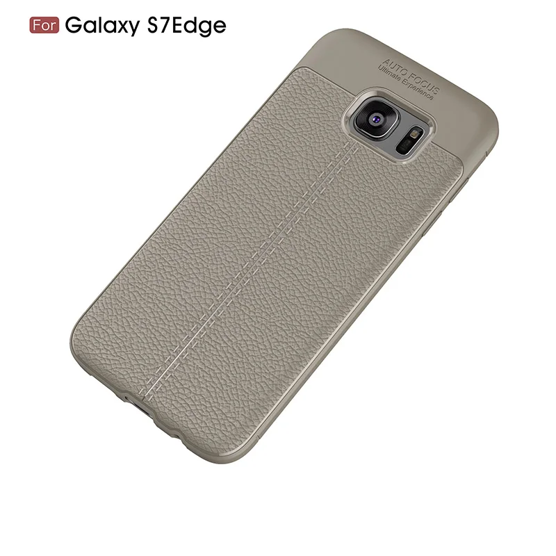 litchi leather silicone case samsung s7 edge (14)