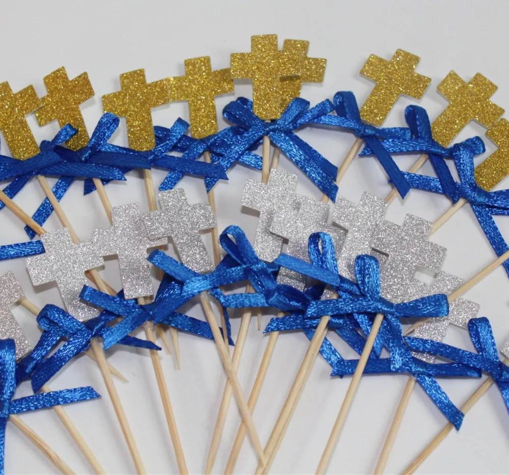 Christening Cupcake Decorations Christening Cupcake Decorations