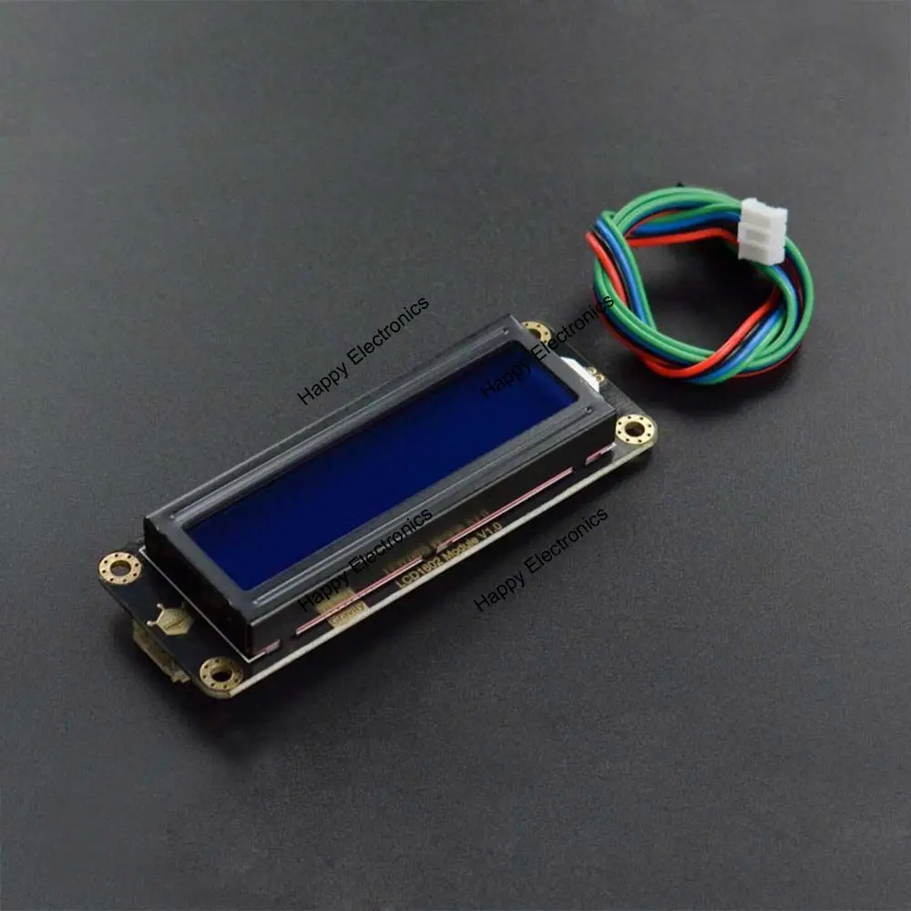 DFRobot Gravity IIC/I2C Ƶ̳ LCD ÷ , 3.3  5.0V Ʈ, , ׸, ׷, , Ƶ̳ ȣȯ , LCD1602
