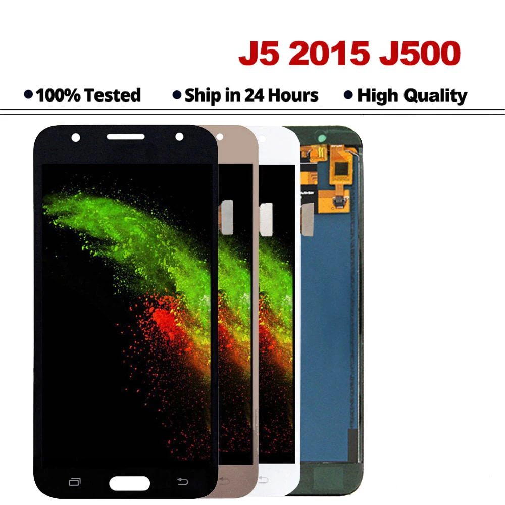 ЖК-дисплей Sineda Super AMOLED для SAMSUNG GAlAXY J5 2015 J500F J500FN J500M J500H с сенсорным экраном и