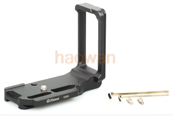 

Vertical Quick Release L Plate/Bracket Holder hand Grip for Nikon D500 camera Arca-swiss RRS Compatible