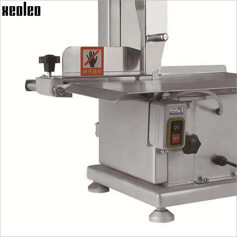 Ceny Maszyna do cięcia kości XEOLEO maszyna do cięcia kości nóż do mrożonego mięsa handlowa maszyna do cięcia żebra ryba mięso wołowina maszyna 110 V 220 V