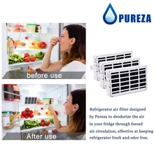 3 шт. свежий поток сравнимый воздушный фильтр холодильника для джакузи W10311524 LB88