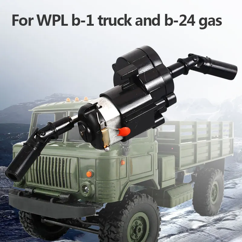 RC Truck Parts Rc Car Accessories Repair Tool Durable Power Gearbox Upgrade Assemble DIY Rc Car Parts WPL B-1