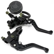 22mm 7/8 Motorcycle Brake Clutch Levers Master Cylinder Reservoir Set For KTM Honda Suzuki Kawasaki Yamaha D25 цена 22mm 7/8 Motorcycle Brake Clutch Levers Master Cylinder Reservoir Set For KTM Honda Suzuki Kawasaki Yamaha D25 цены онлайн
