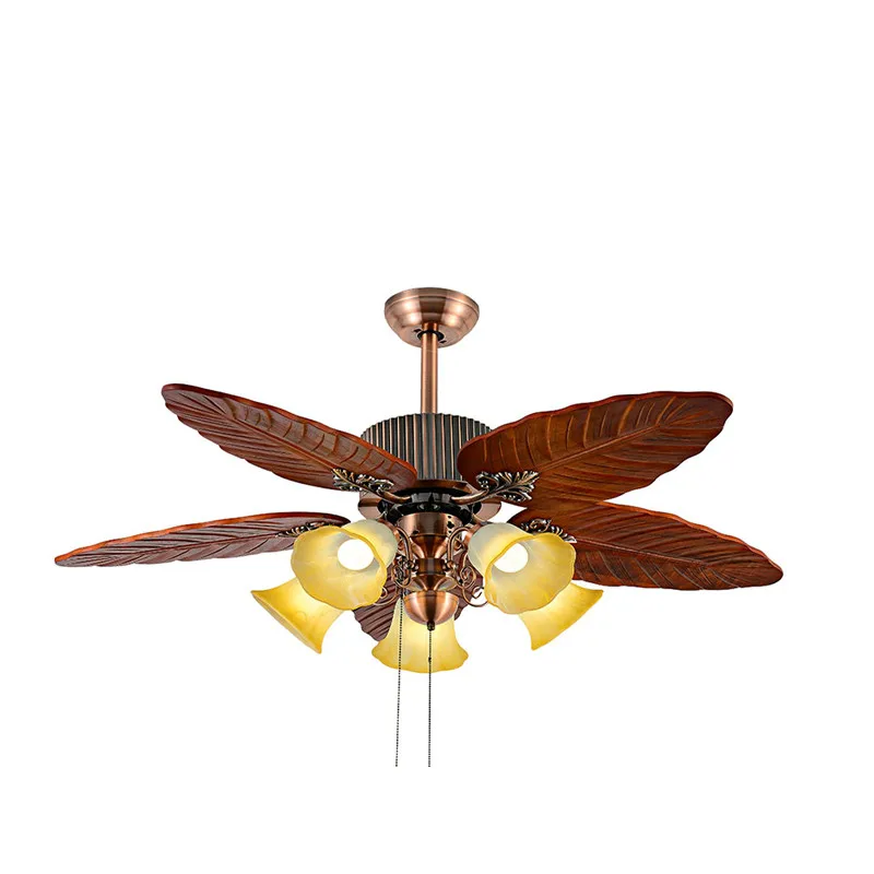 Us 556 98 Eusolis Industrial Retro Ceiling Fan Controle Remoto Ventilador De Teto Com Lustre Ventilatore Soffitto Fan Ceiling Decorativo In Ceiling