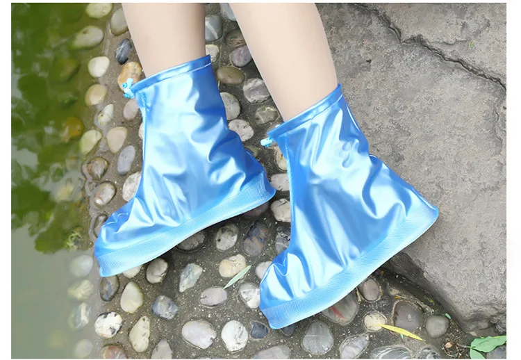 Only Jime/Водонепроницаемые ботинки с закрытой пяткой; туфли для многократного применения; нескользящая обувь для дождливой погоды с высоким берцем; водонепроницаемые ботинки
