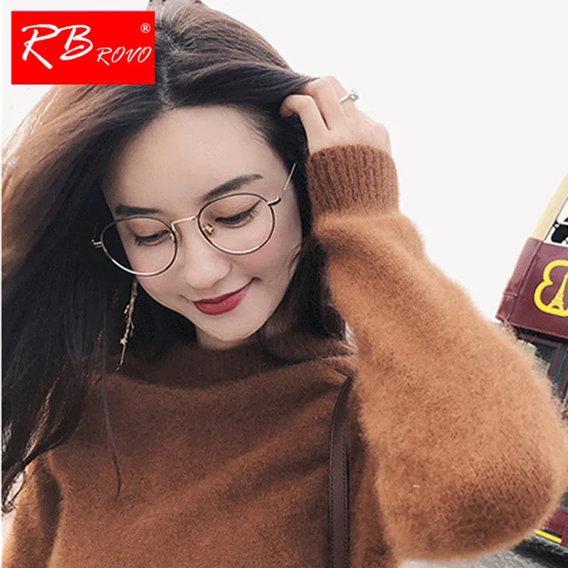 

RBROVO 2019 Oval Metal Sunglasses Women Brand Designer Mirror Glasses Alloy Party Shopping Oculos De Sol Feminino UV400