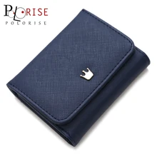 Wallet Female 2016 New Crown Lady Short Women Wallets Mini Money Purses Fold PU Leather Bags Female Coin Purse Card Holder B619
