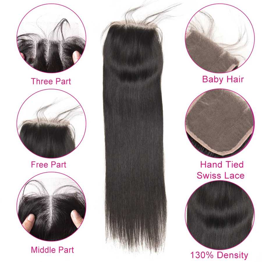 Straight Hair Bundles With Closure Brazilian Hair Weave Bundles Human Hair Bundles With Closure Beyo Non Remy Hair Extension Straight Hair Bundles With Closure Brazilian Hair Weave Bundles Human Hair Bundles With Closure Beyo Non Remy Hair Extension