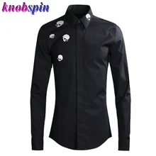 Большие размеры, M-4XL, Одежда Мужская брендовая мужская рубашка, отложной воротник, длинный рукав, тонкая Повседневная Женская сорочка homme, 80% хлопок, рубашка