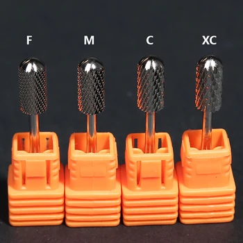 

2PCS /Lot Rotary Burr Milling Cutter Bits Tungsten Carbide Nail Drill Bit 3/32" For Electric Manicure Drill