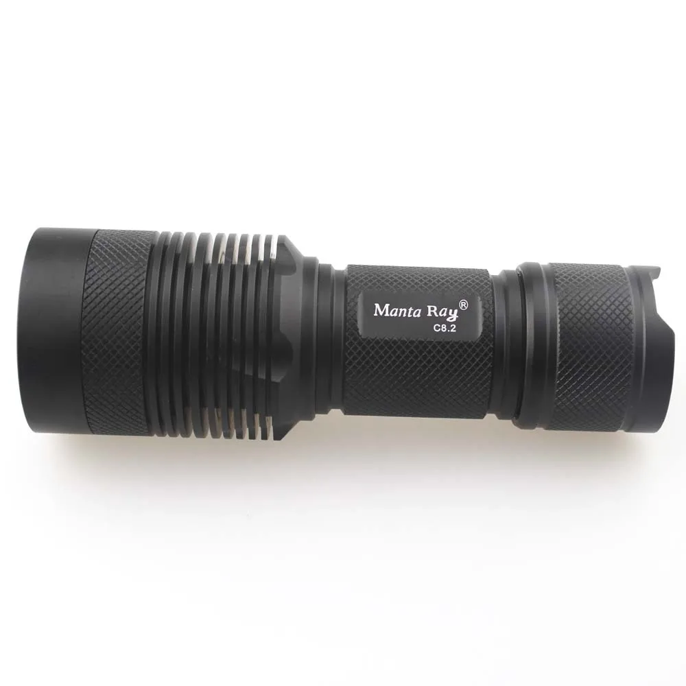 Manta Ray C8.2 18W CREE XH-P 50,2 2654lm 5-Mode SMO светодиодный фонарик(1x26650