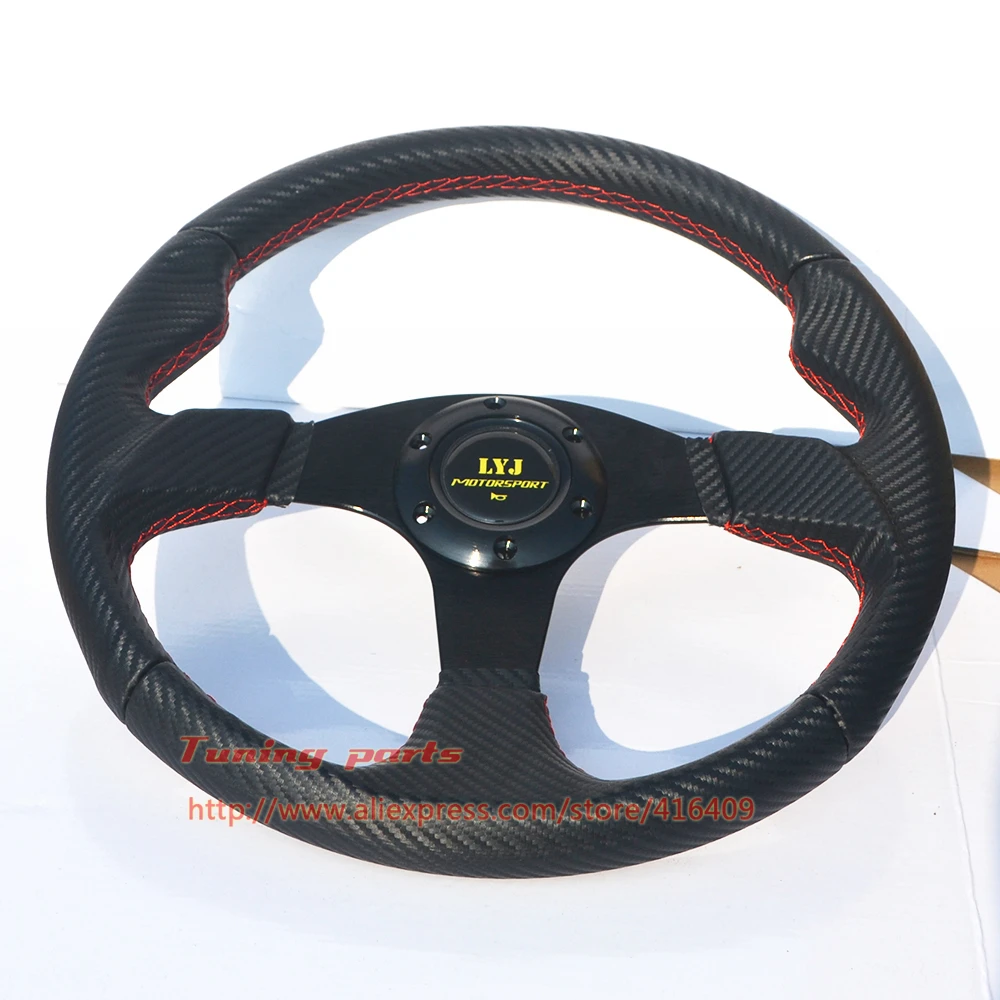 LYJ carbon fiber steering wheel (5)