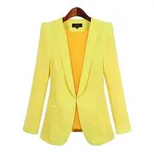 Plus Size Womens Business Suits Blazers Jackets Slim long-sleeve Blazer for Women