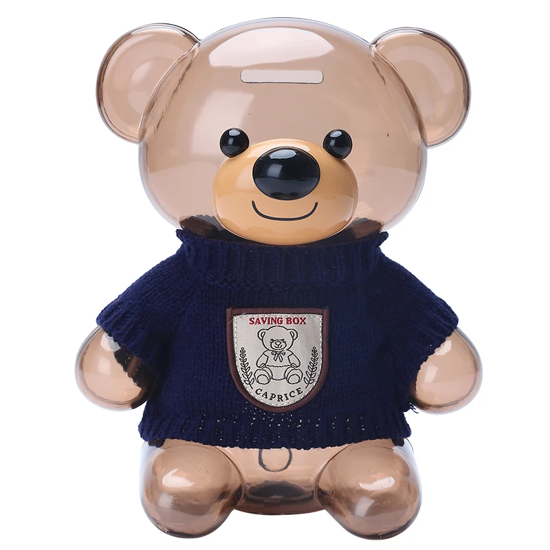 teddy bear coin bank