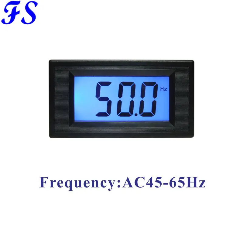 

DIY High Accuracy Sensitivity 45-65 Hz Frequency Meter Counter Module Hz Tester Measurement Module LCD Display AC 45.0-65.0Hz