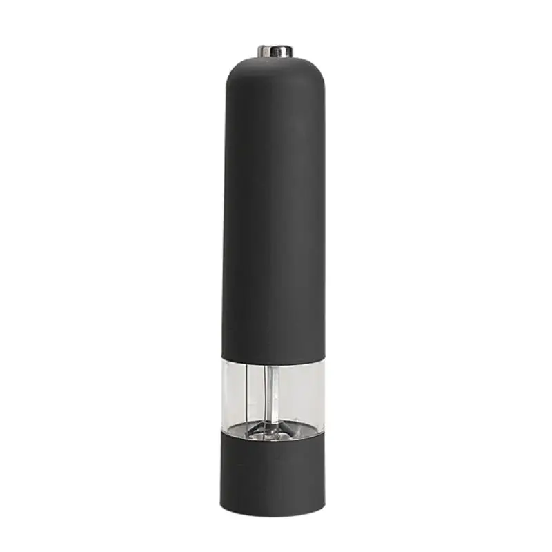 

New Electric Pepper Mill Herb Spice Mill Pepper Grinder with LED Light Pepper Electric Pepper Mill Kitchen Cooking Accessories
