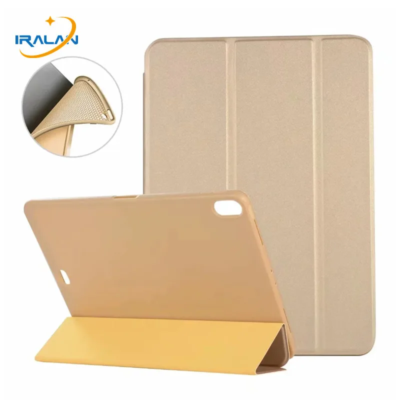 

Smart Magnetic PU Leather 3-fold Stand Case For New iPad Pro 11 2018 Release Soft TPU Shockproof Back Cover For iPad Pro 11 inch