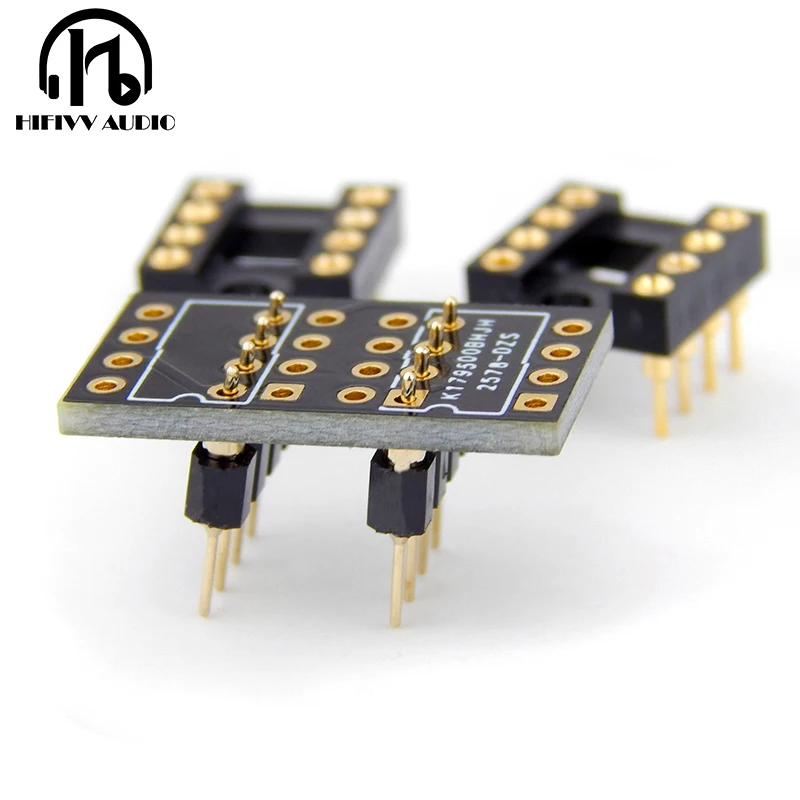 

OPA627 LME49710 muses 03 DIP8 single OP AMP conversion double operational amplifier IC chip Gold-plated weld Circuit board