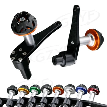 

CNC Motorcycle Frame Slider Crash Pad Falling Protector Guard for Kawasaki Ninja ZX10R 2006 2007 Anodized