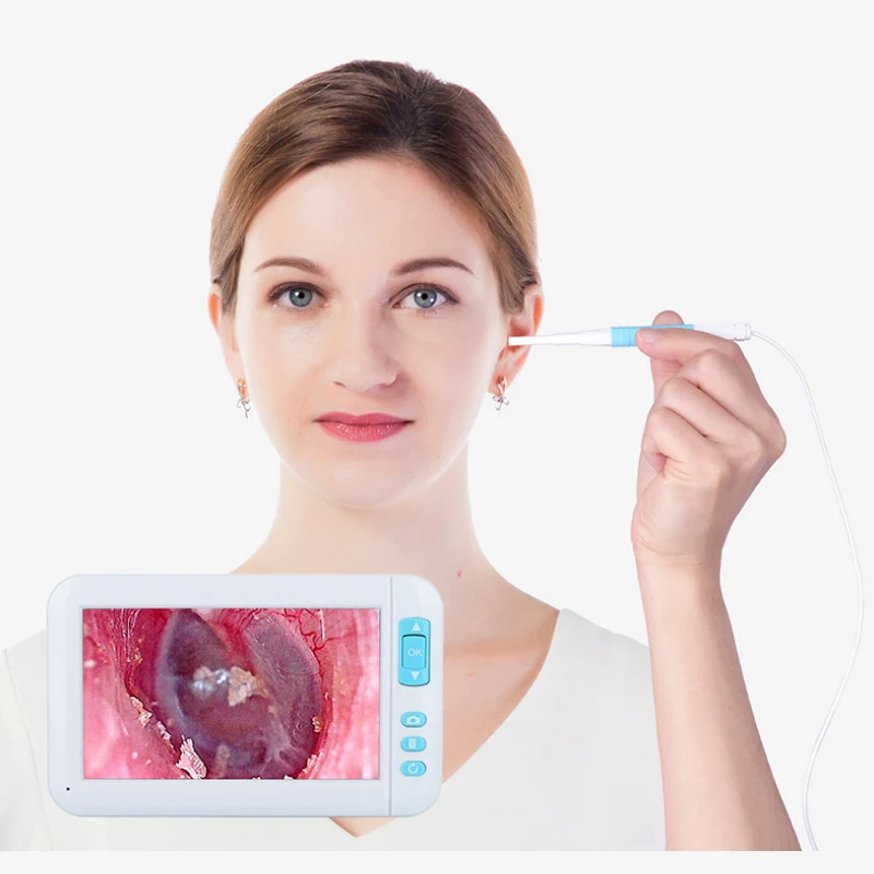 Otoscope эндоскопа камера 5 мм Len 1080P диагностический набор инструмент для чистки ушей