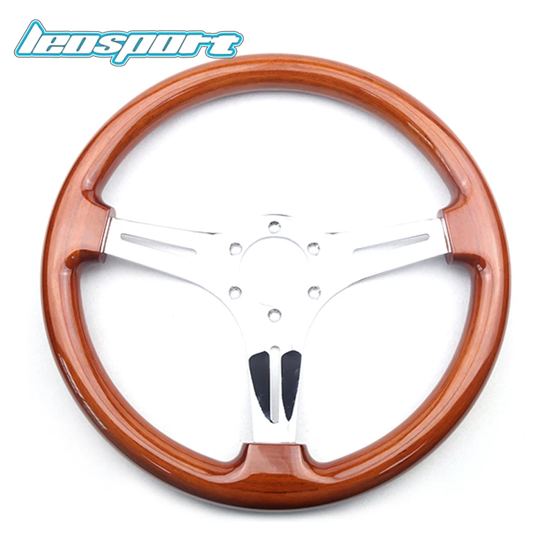 Buy Universal Classic 350mm 14inch Car Wooden Grain