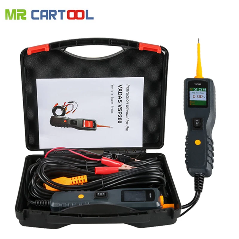 

VXDAS VSP200 Car Circuit Tester Power Probe Automotive Electrical System Auto Vehicle Digital Diagnostic Tool 12V 24V PK YD208