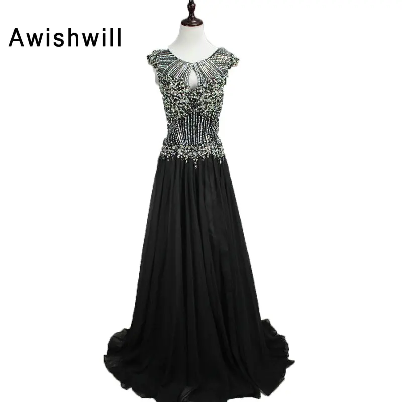 chiffon dinner gowns