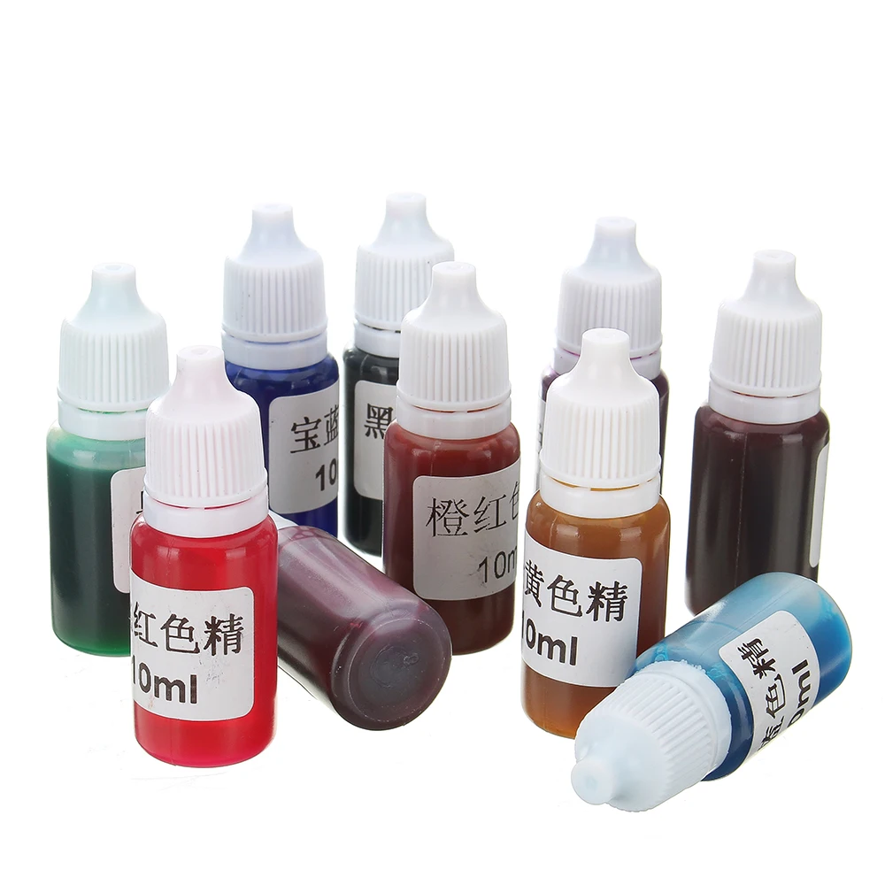 

10Pcs/set DIY Epoxy Color Epoxy Resin Pigment UV Resin Coloring Dye Colorant Resin Pigment DIY Handmade Art Crafts Supplies