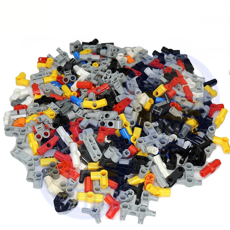

200Grams/Lot 20 Kinds Technic Parts Rack Axle Pin Connector Toggle Joint Bulk Building Blocks Bricks Toys Compatible with legoes