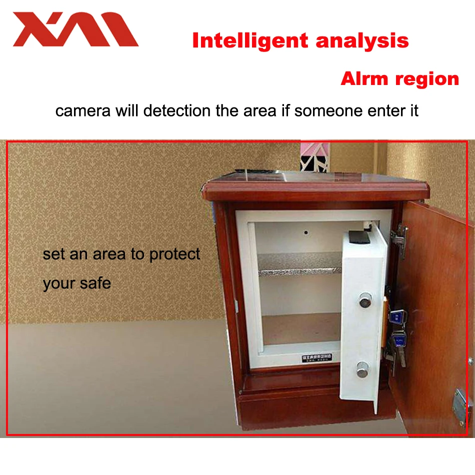 IMX323 Низкая освещенность H.265 интеллигентая (ый) анализ IP модуль DIY Камера CCTV камера
