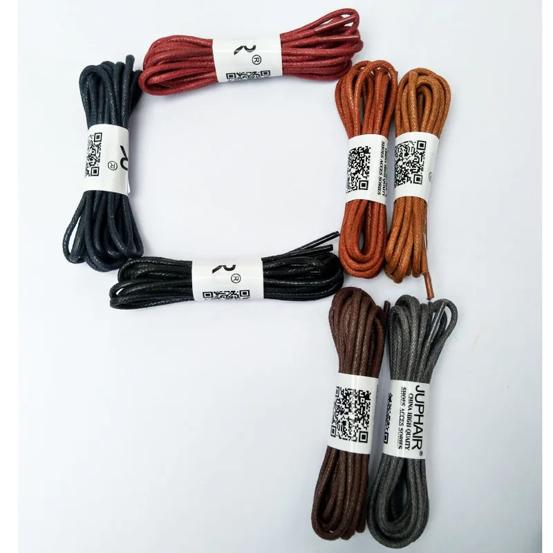 JUP 8 Pair 60-180cm Fashion Casual Leather Laces High Quality Waxed Round Shoelaces Shoestring Boots Sports Shoes Cable Ropes JUP 8 Pair 60-180cm Fashion Casual Leather Laces High Quality Waxed Round Shoelaces Shoestring Boots Sports Shoes Cable Ropes