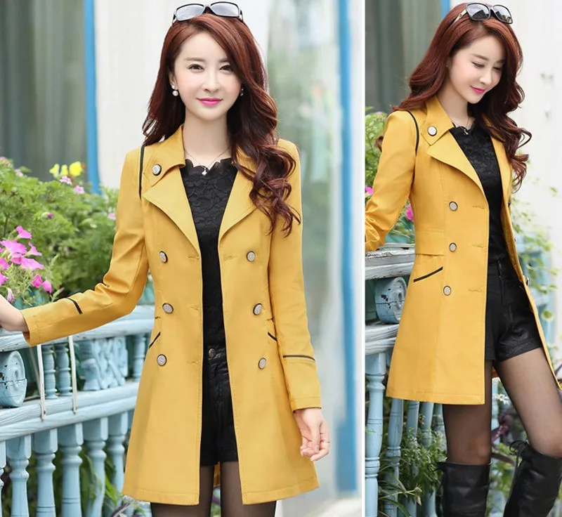 fashion women spring coat jacket (3)
