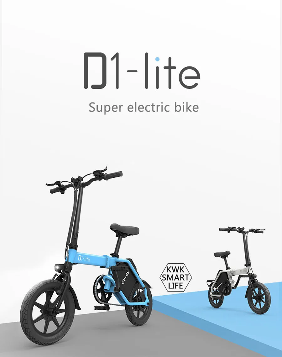 Cheap 2019 X -Cape X -Bird D1 lite 40km-70km Foldable Electric bike 14 inch tires with light operated switch E-bike 0