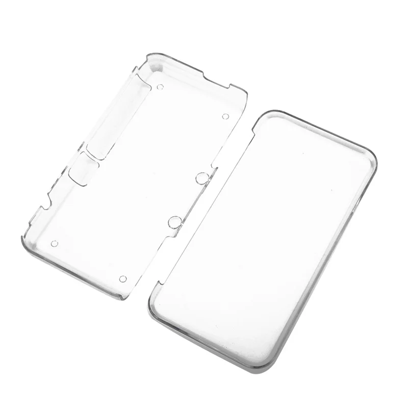 닌텐도 뉴 2DS XL 용 커버 케이스, 투명 보호 커버 케이스 + 스크린 필름 LCD 화면 보호기, 신제품 2DS XL