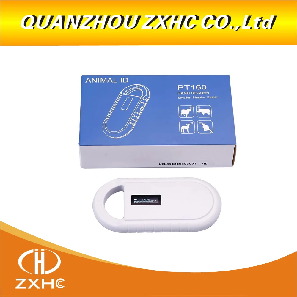 Портативный считыватель Микрочипов RFID ISO11784/11785 134 2 кГц с OLED дисплеем|Считыватели