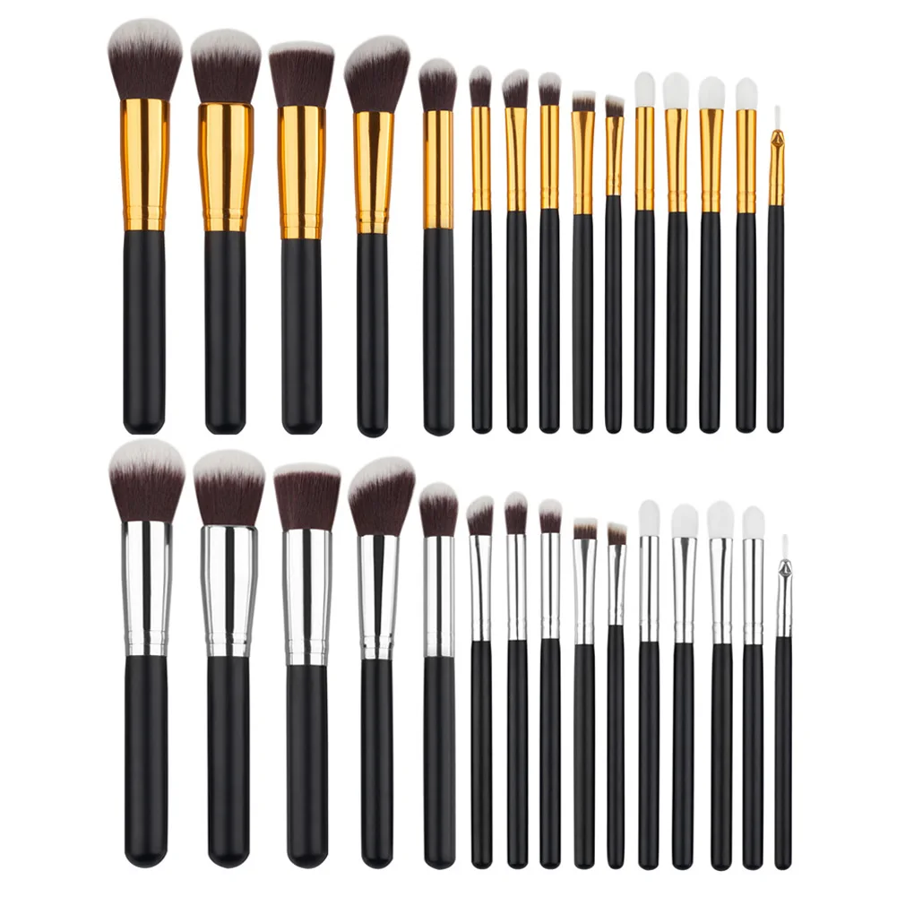

15pcs Makeup Brushes Powder Foundation Eyeshadow Concealer Eyeliner Lip Brush Tool Premium Kit Set 88 H7JP