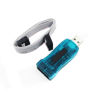

USBASP USBISP AVR Programmer Adapter 10 Pin Cable USB ATMEGA8 ATMEGA128