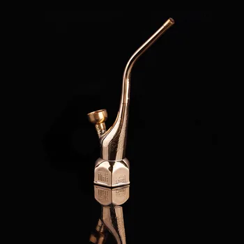 

Classic Hookah Grinder Pipes Grinder Smoking Pipe Narguile Filter Brass Tobacco Pipe Cigarette Holder Tobacco Pipe