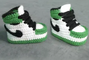 

Crochet Baby style shoes slipper model number 19061702