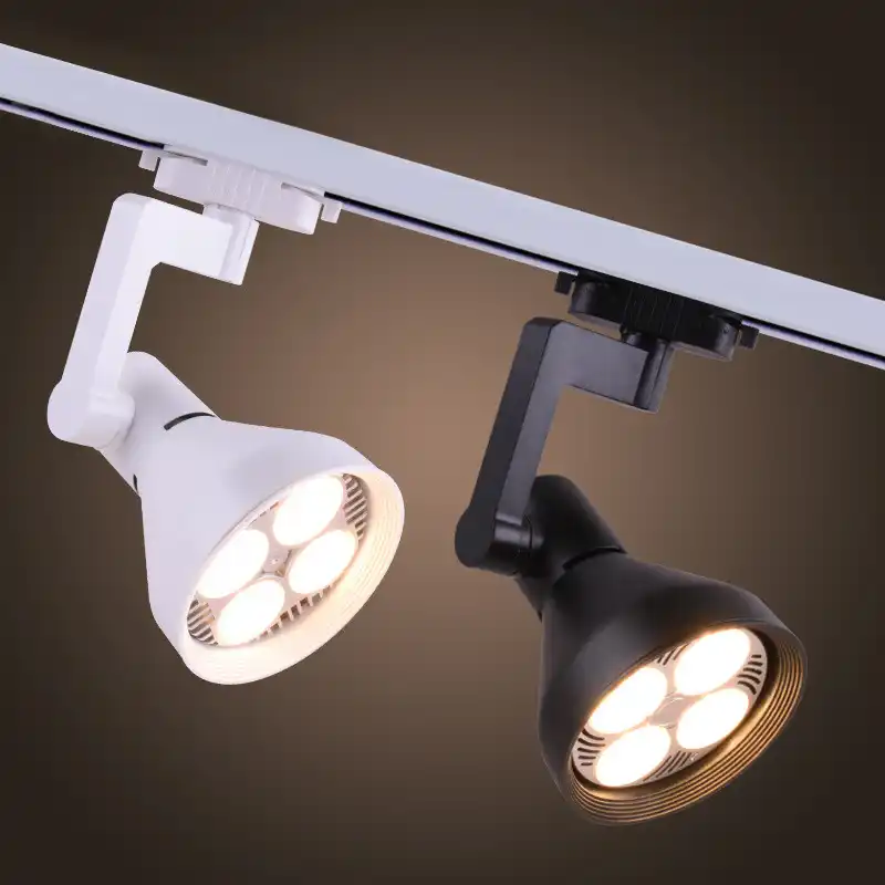 2pcs 35w 40w Super Bright Led Track Light Aluminum Ceiling Rail Super Bright Led Track Light